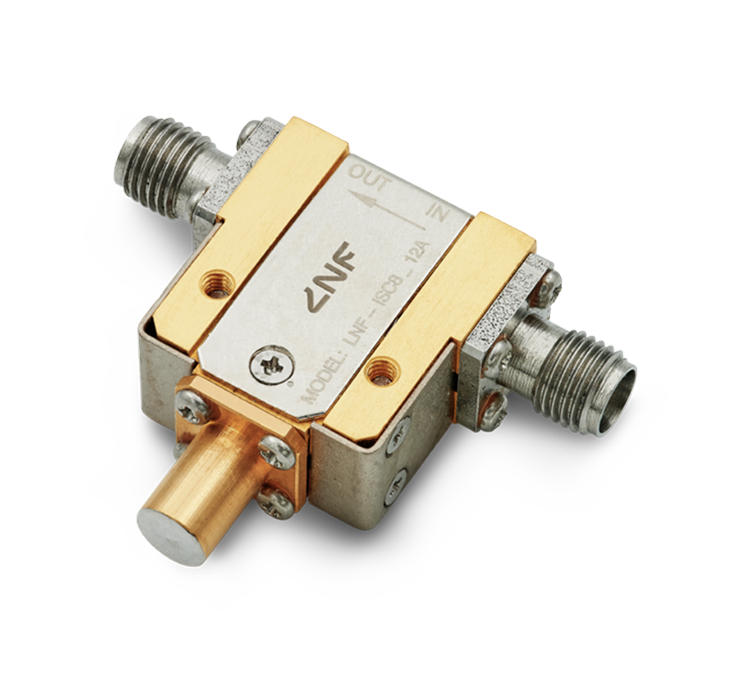8-12 GHz Single Junction Isolator/Circulator