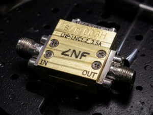 Cryogenic RF amplifier by Low Noise Factory for low-noise signal amplification at cryogenic temperatures