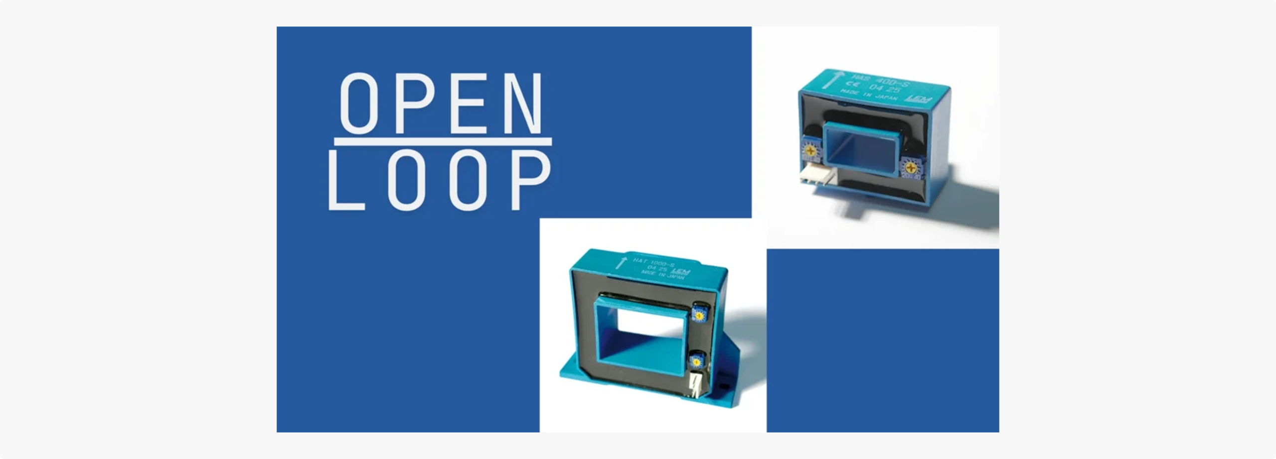 Open Loop Hall Effect Sensors
